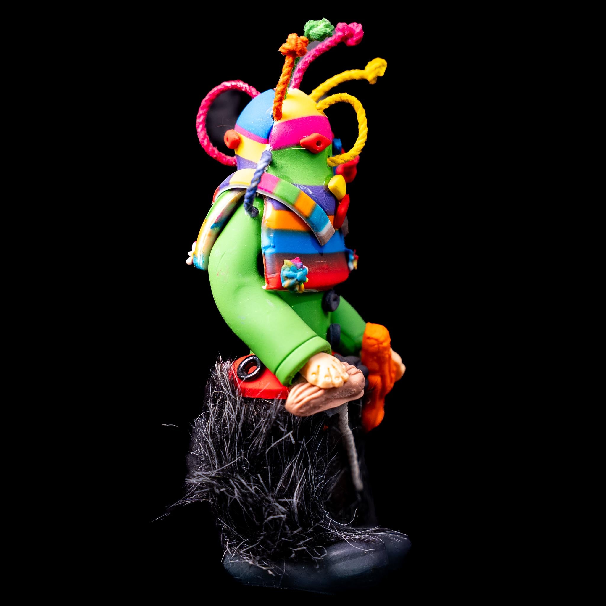 Miniature “Diabluma” Dancers – Celebration of Andean Ritual and Color