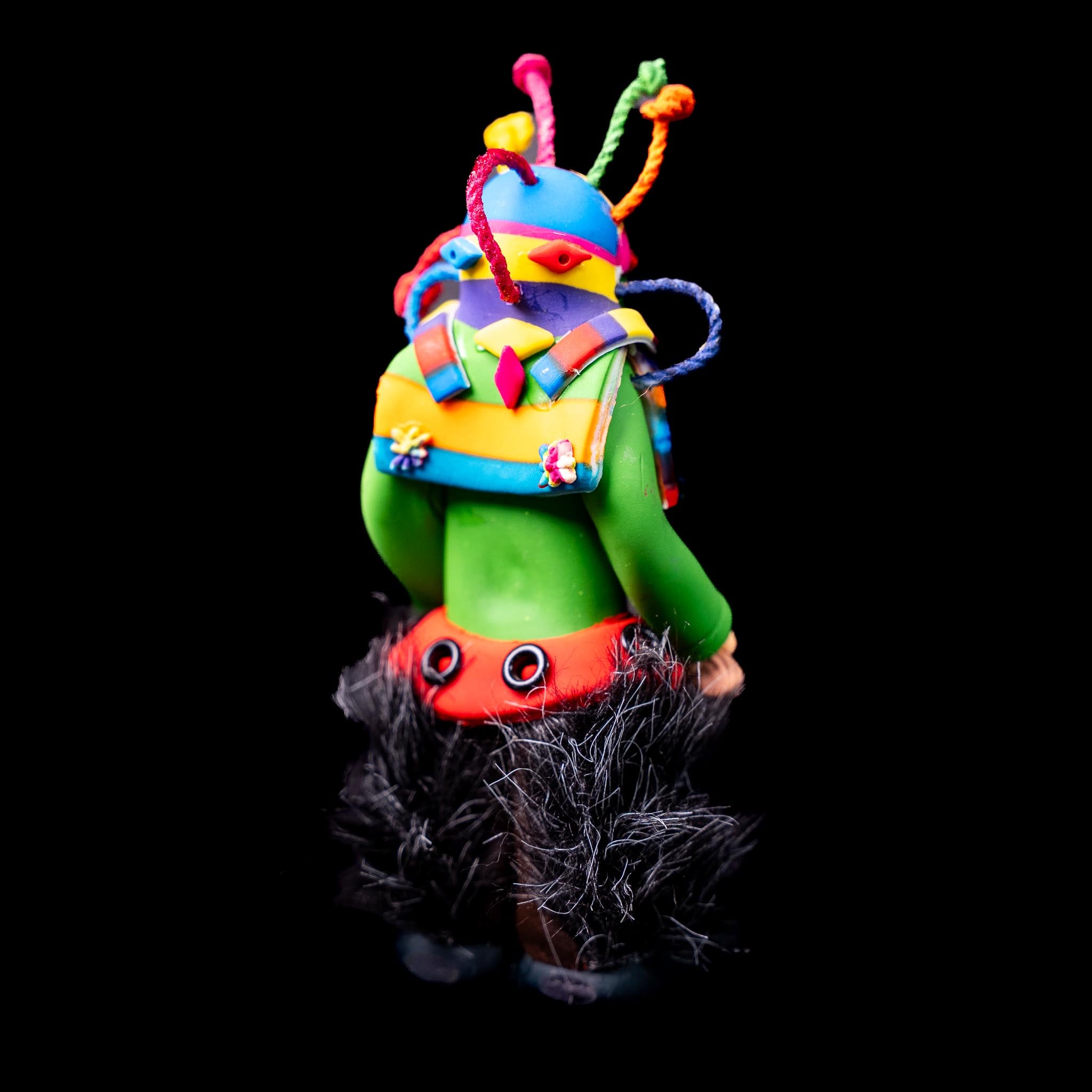 Miniature “Diabluma” Dancers – Celebration of Andean Ritual and Color