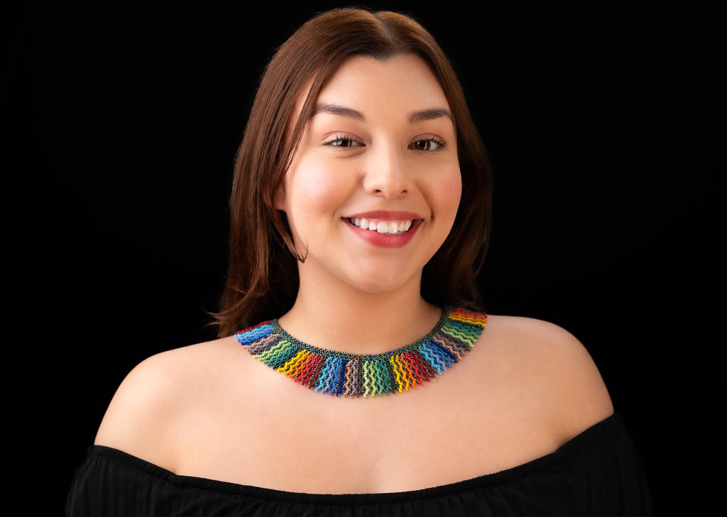 Ecuadorian Rainbow Choker