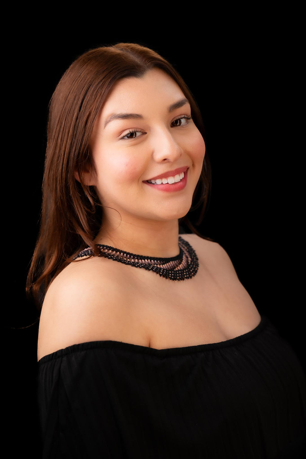 Handmade Glass Bead Necklace – Ecuadorian Artisan Craft